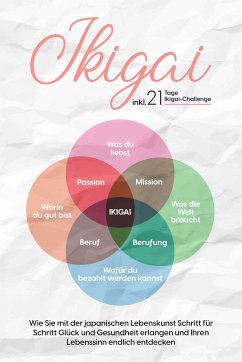 Ikigai: Wie Sie mit der japanischen Lebenskunst Schritt für Schritt Glück und Gesundheit erlangen und Ihren Lebenssinn endlich entdecken – inkl. 21 Tage Ikigai-Challenge (eBook, ePUB) - Nakamura, Aoi