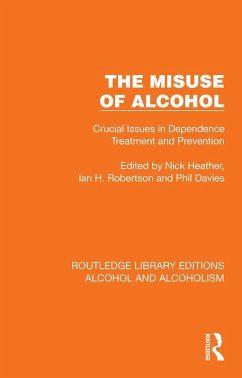 Cover The Misuse of Alcohol (eBook, PDF)