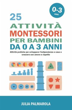 25 Attività Montessori per Bambini da 0 a 3 Anni: Attività Pratiche per Sviluppare l'Indipendenza a Casa e Crescere con Amore e Rispetto (Montessori a Casa, #1) (eBook, ePUB) - Palmarola, Julia