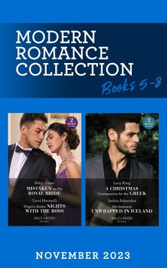 Modern Romance November 2023 Books 5-8 (eBook, ePUB) - Green, Abby; Marinelli, Carol; King, Lucy; Ashenden, Jackie
