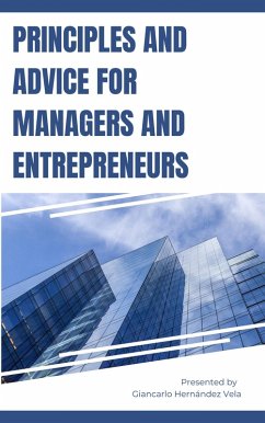 Cover Principles and Advice for Managers and Entrepreneurs (eBook, ePUB)