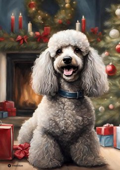 Weihnachten Notizbuch Hund Pudel Notizheft mit 55 Zitaten & Lebensweisheiten Lustiges Geschenk für Pudel Liebhaber Geschenkidee Pudelfreunde Hundemama Pudelfans Frauen Hundepapa - Barkside, Beau