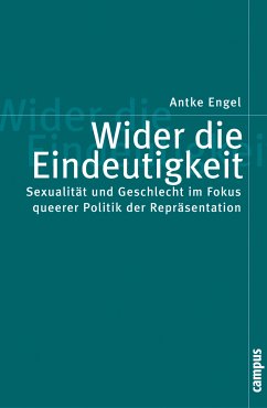 Wider die Eindeutigkeit (eBook, PDF) - Engel, Antke