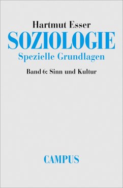 Soziologie. Spezielle Grundlagen (eBook, PDF) - Esser, Hartmut