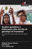 Analisi genetica e tolleranza alla siccità di genotipi di frumento