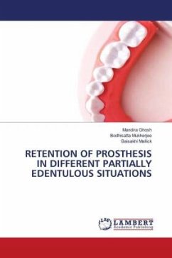RETENTION OF PROSTHESIS IN DIFFERENT PARTIALLY EDENTULOUS SITUATIONS - GHOSH, MANDIRA;Mukherjee, Bodhisatta;MALLICK, BAISAKHI
