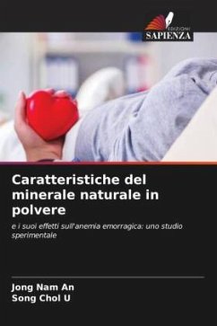 Caratteristiche del minerale naturale in polvere - Nam An, Jong;Chol U, Song