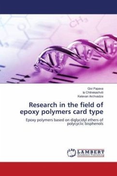 Research in the field of epoxy polymers card type - Papava, Givi;Chitrekashvili, Ia;Archvadze, Ketevan