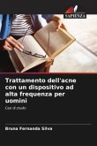 Trattamento dell'acne con un dispositivo ad alta frequenza per uomini