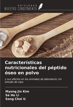 Cover Características nutricionales del péptido óseo en polvo
