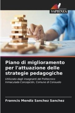 Piano di miglioramento per l'attuazione delle strategie pedagogiche - Sanchez Sanchez, Franncis Mendiz