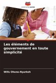 Les éléments de gouvernement en toute simplicité