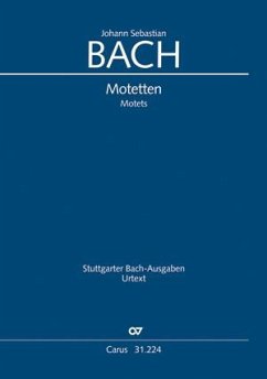 Cover Sämtliche Motetten (mit Bc)
