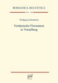 Vordeutsche Flurnamen in Vorarlberg (eBook, ePUB)