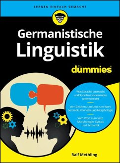 Germanistische Linguistik für Dummies - Methling, Ralf