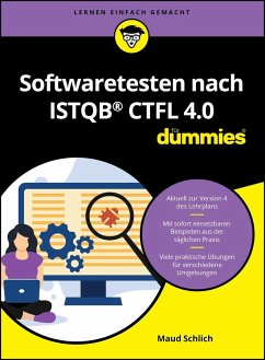 Softwaretesten nach ISTQB CTFL 4.0 für Dummies - Schlich, Maud