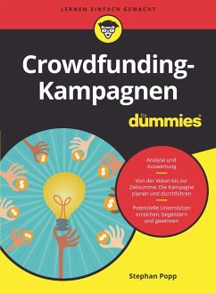 Crowdfunding-Kampagnen für Dummies - Popp, Stephan