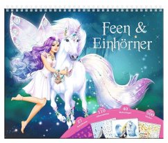 Cover Kreativmappe - Feen & Einhörner
