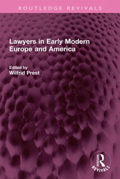 Cover Lawyers in Early Modern Europe and America (eBook, PDF)