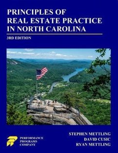 Principles of Real Estate Practice in North Carolina (eBook, ePUB) - Mettling, Stephen; Cusic, David; Mettling, Ryan