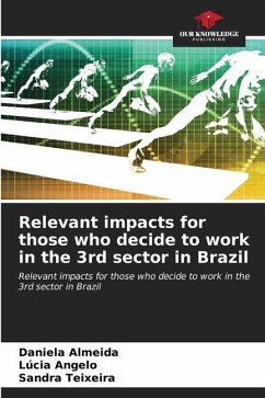 Relevant impacts for those who decide to work in the 3rd sector in Brazil - Almeida, Daniela;Angelo, Lúcia;Teixeira, Sandra
