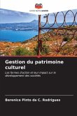 Gestion du patrimoine culturel