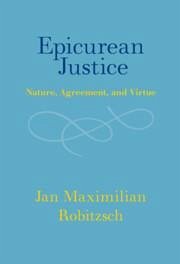 Epicurean Justice - Robitzsch, Jan Maximilian
