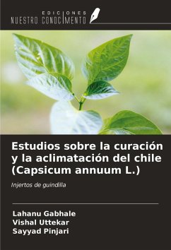 Cover Estudios sobre la curación y la aclimatación del chile (Capsicum annuum L.)