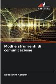 Modi e strumenti di comunicazione