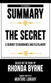 Extended Summary - The Secret (eBook, ePUB) Extended Summary - The Secret (eBook, ePUB)