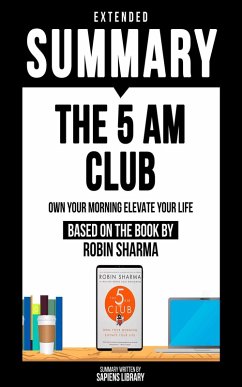 Cover Extended Summary - The 5 Am Club (eBook, ePUB)