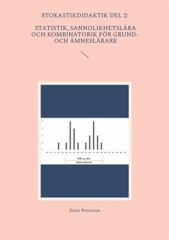 Cover Stokastikdidaktik del 2: Statistik, sannolikhetslära och kombinatorik för grund- och ämneslärare (eBook, PDF)