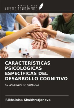 Cover CARACTERÍSTICAS PSICOLÓGICAS ESPECÍFICAS DEL DESARROLLO COGNITIVO