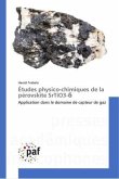 Études physico-chimiques de la pérovskite SrTiO3-¿