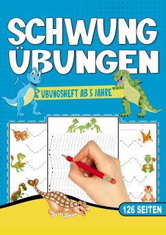 Dinosaurier Schwungübungen Übungsheft für Jungen! - S&L Inspirations Lounge