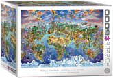 Eurographics 8520-1204 - Vincent Van Gogh, Starry Night, Die Sternennacht, BIG-Puzzle inkl. Poster, 5000 Teile