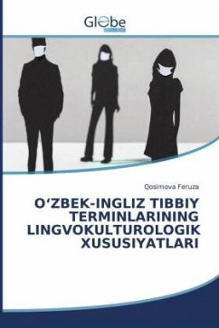 Cover O¿ZBEK-INGLIZ TIBBIY TERMINLARINING LINGVOKULTUROLOGIK XUSUSIYATLARI