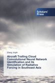 Aircraft Trailing Cloud Convolutional Neural Network Identification and its Simulation of Radiative Forcing in Southeast Asia