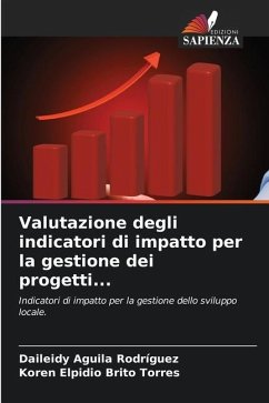 Valutazione degli indicatori di impatto per la gestione dei progetti... - Rodríguez, Daileidy Aguila;Brito Torres, Koren Elpidio