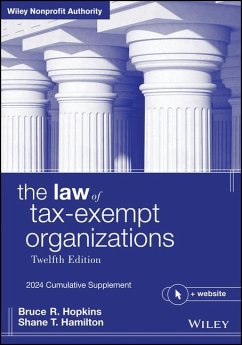 The Law of Tax-Exempt Organizations - Hopkins, Bruce R; Hamilton, Shane T