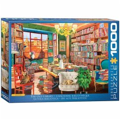Eurographics 6000-5888 - The Old Library, Die alte Bibliothek, Puzzle, 1000 Teile