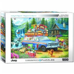 Eurographics 6000-5867 - American Classics, Jeep, Loading the Wagoneer, Puzzle, 1000 Teile