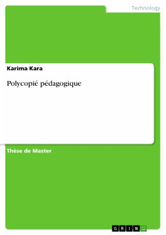 Polycopié pédagogique (eBook, PDF)