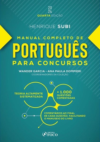 Manual completo de português para concursos (eBook, ePUB)