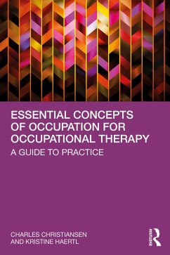 Cover Essential Concepts of Occupation for Occupational Therapy (eBook, ePUB)