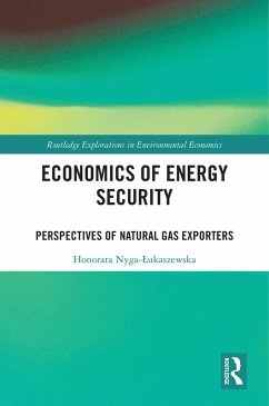 Economics of Energy Security (eBook, ePUB) - Nyga-Lukaszewska, Honorata