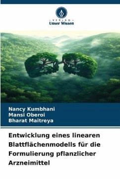 Entwicklung eines linearen Blattflächenmodells für die Formulierung pflanzlicher Arzneimittel - Kumbhani, Nancy;Oberoi, Mansi;Maitreya, Bharat