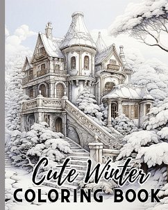 Cute Winter Coloring Book - Nguyen, Thy