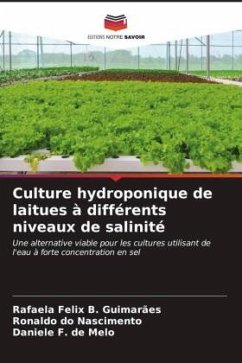 Culture hydroponique de laitues à différents niveaux de salinité - B. Guimarães, Rafaela Felix;do Nascimento, Ronaldo;F. de Melo, Daniele