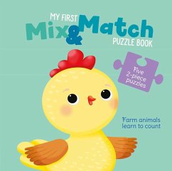 Cover My First Mix & Match Puzzle Book Farm Animals Learn to Count